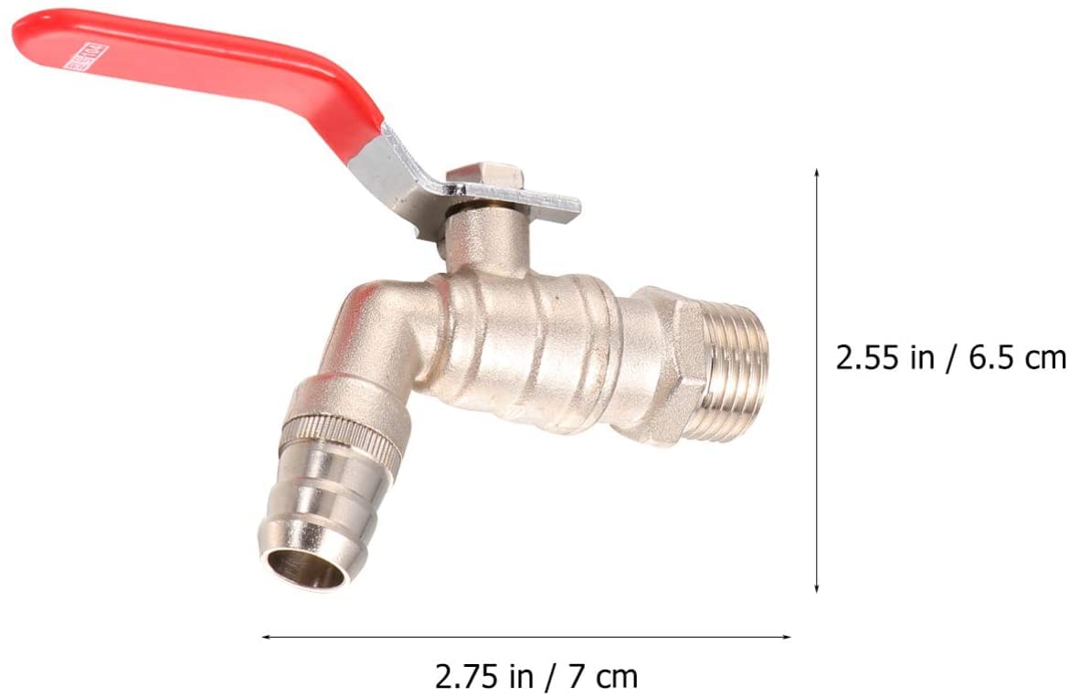 3pcs serbatoio filettatura municipale valvola a barilotto all'aperto dispositivo antico sfera rubinetto direzione nero adattatore base dn parti dell'acqua raccordo singolo per tubo rapido ton senza