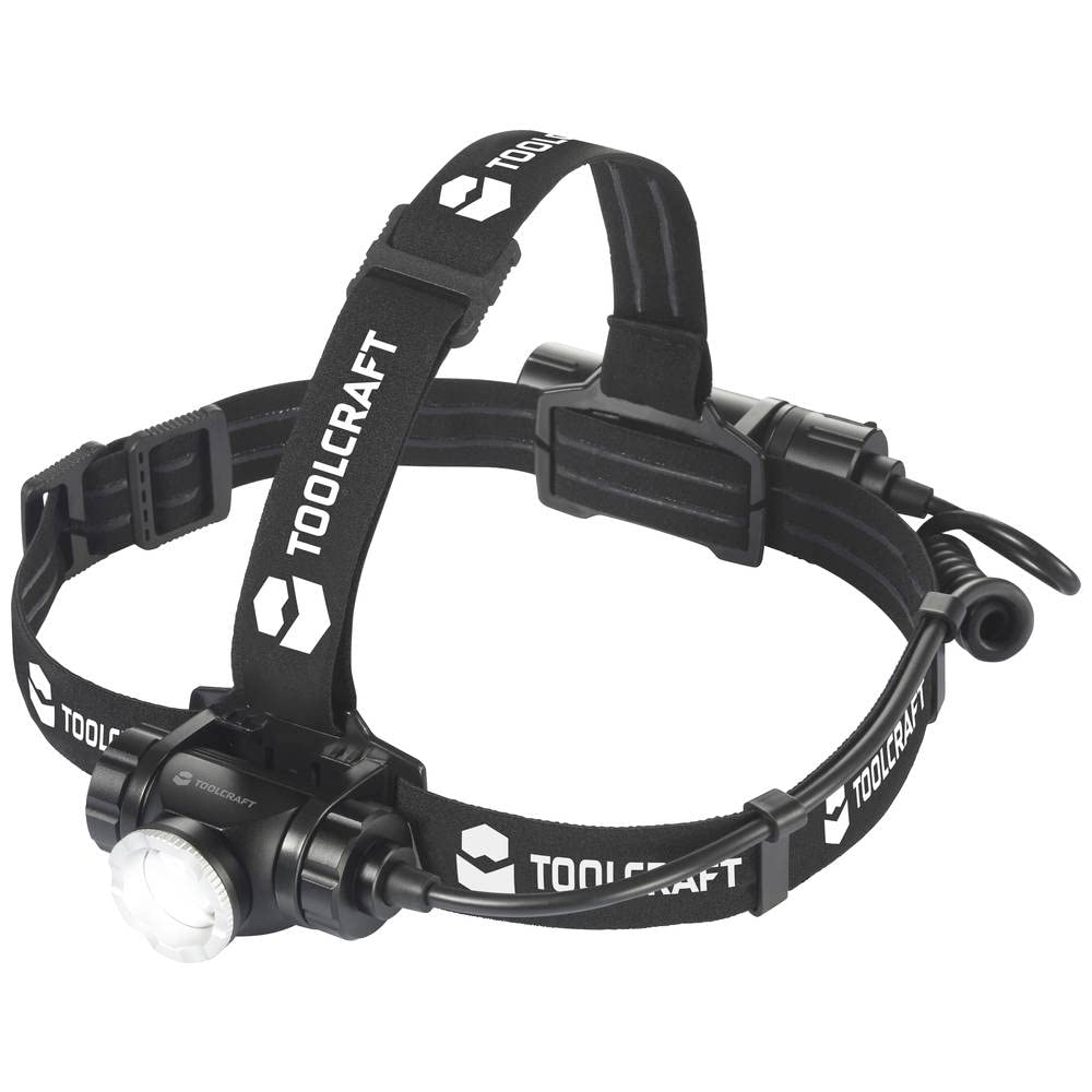 Toolcraft TO-7838472 SMD LED Headlamp Battery-Operated 1000lm 5.5h TO-7838472