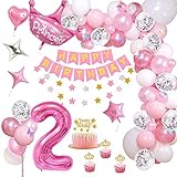 🎊【Fiesta de la princesa】: deslumbrante globo de papel de princesa, ilumina tu fiesta de cumpleaños de princesa, globos de látex rosa que enriquecen tu fiesta de cumpleaños de princesa, globos de papel de aluminio con luna de estrella plateada y globos de lentejuelas largos y novedosos que brindan a tus invitados una nueva experiencia de fiesta.