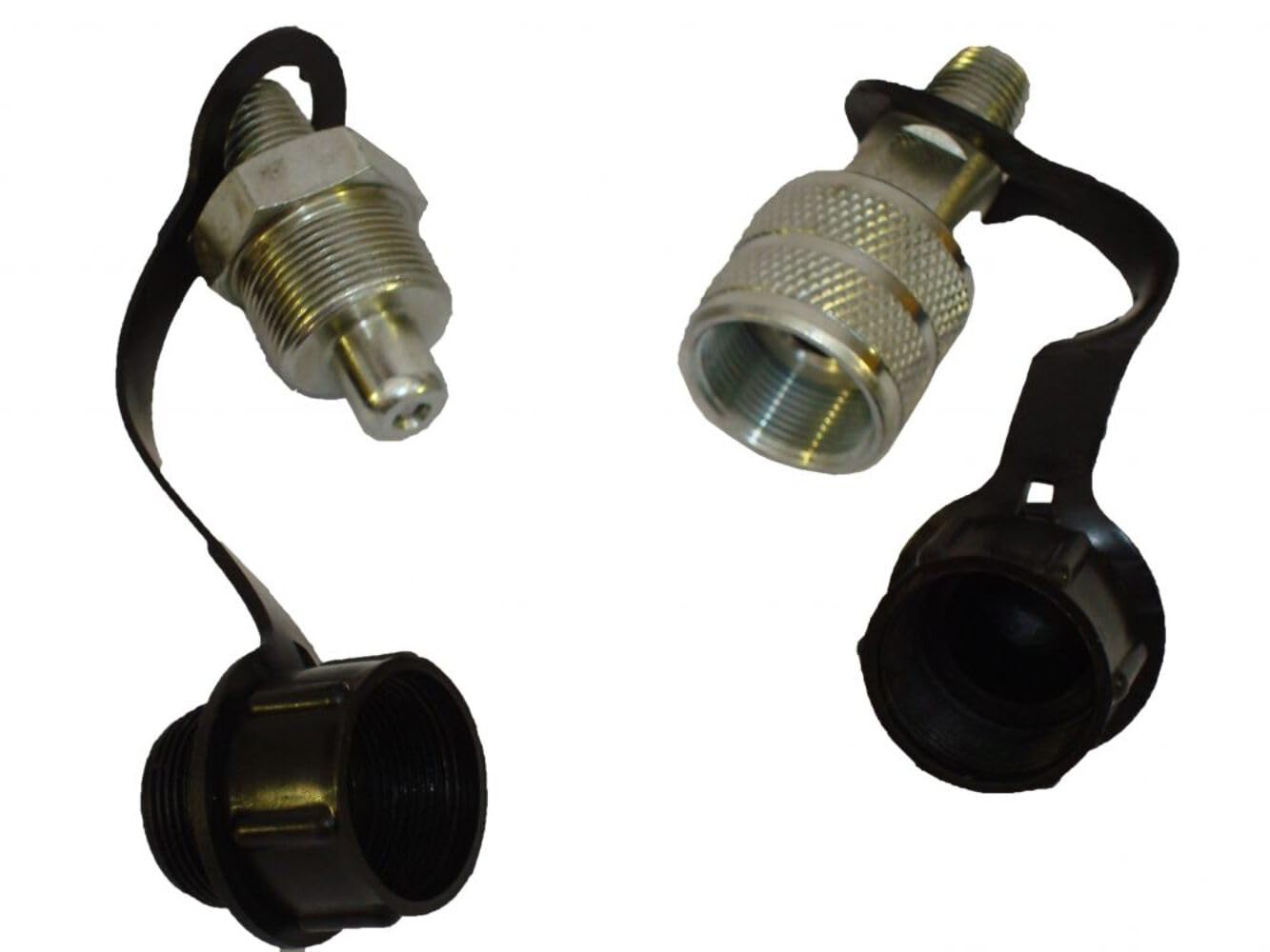 Quick hydraulic coupling coupler pair plug 700 bar 3/8 "NPT (HH-2-P)