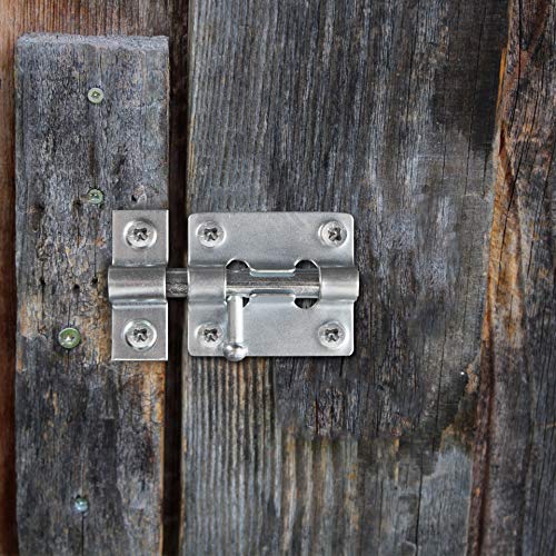 LouMaxx 10138 Door Lock, Silver, 38x55 mm - Image 4