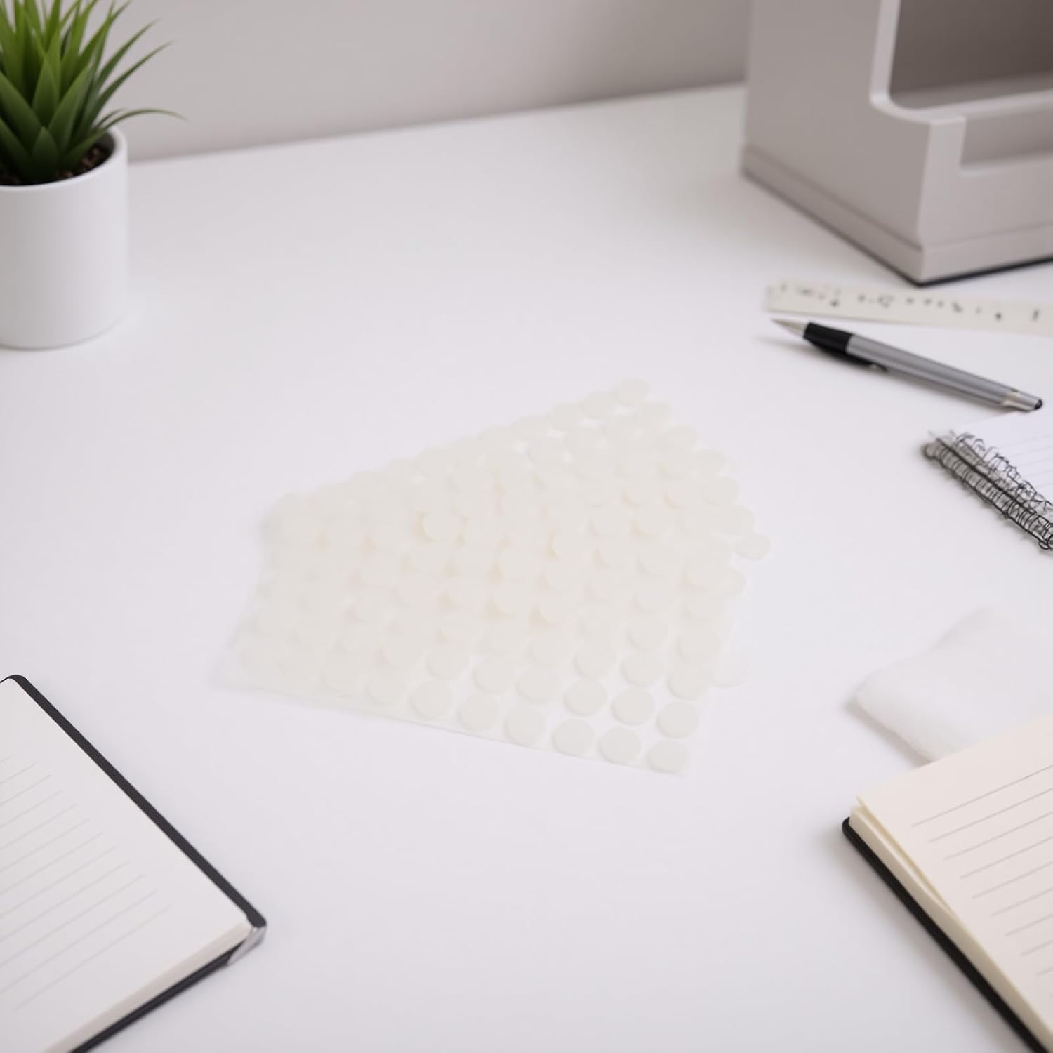 LiebeWH Glass Table Top Pads, Clear Silicone Anti Slip 10 x 1mm