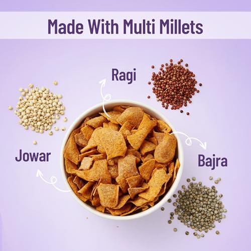 Image of Lo Foods Gluten Free Millet Ragi Chips 75g x 4