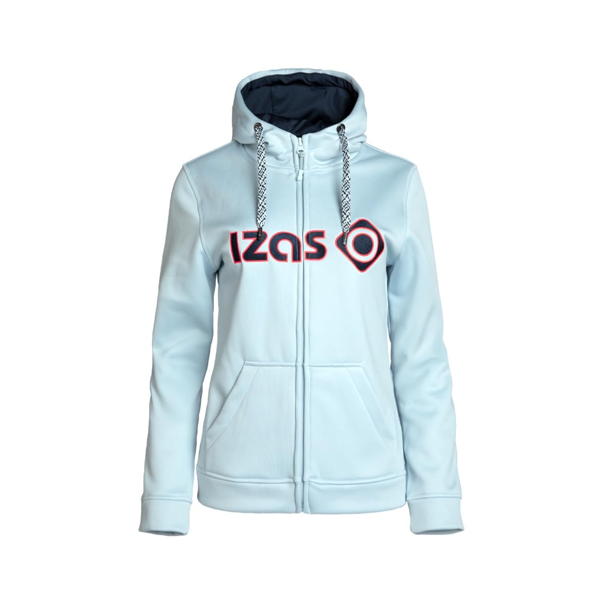 Izas Sudadera Mujer con Capucha y Cremallera DUERO M Jacket, Prenda Deportivas Básicas
