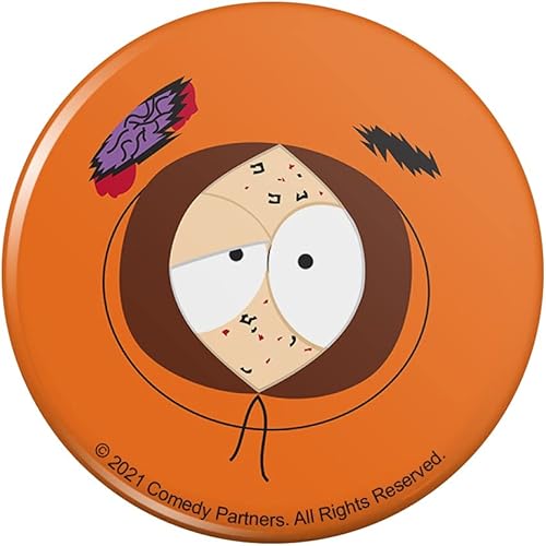 Miniatura 1 de South Park Kenny Roughed Up - Botón magnético para nevera