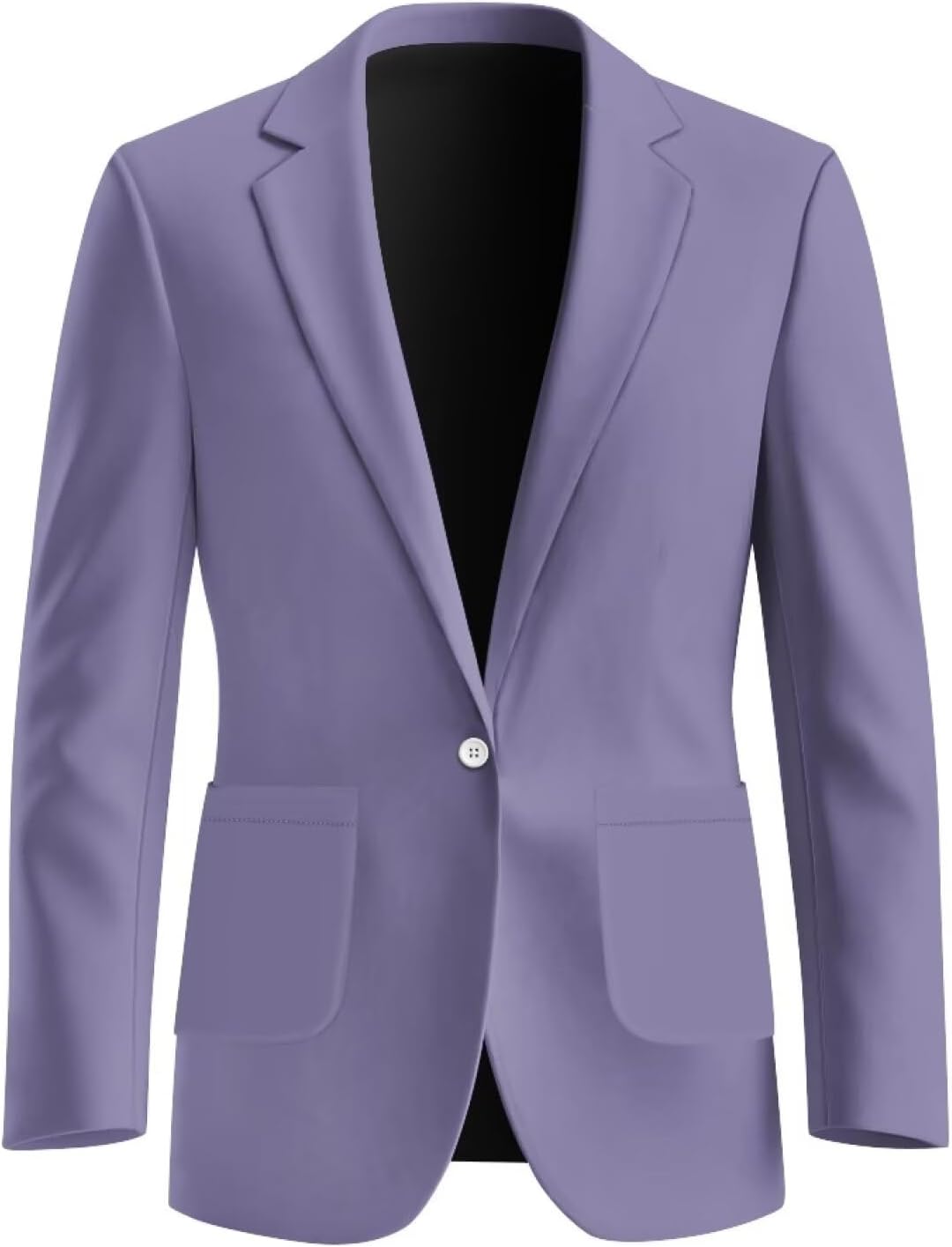 Men Blazer Solid Color Mens Sport Coats & Blazers One Button Suit Jacket Blazer for Men Sports Jacket Slim Fit Suit