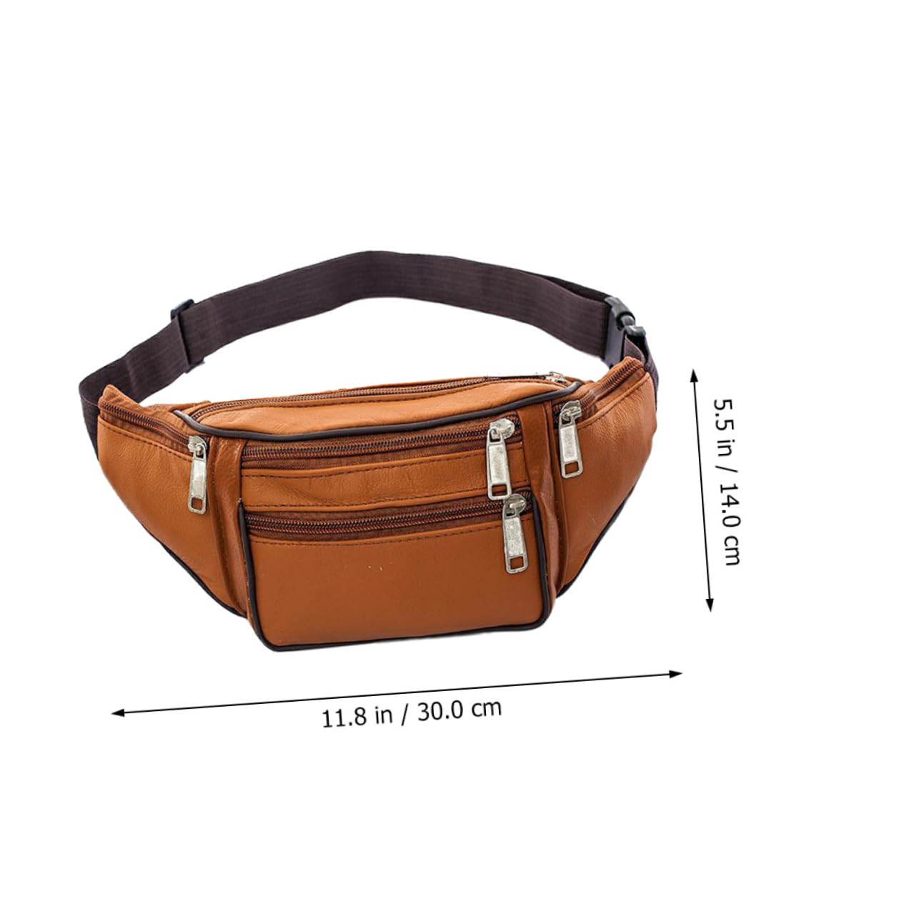 Riñonera para Hombre de Pu Amarilla, Diseño Vintage y Elegante