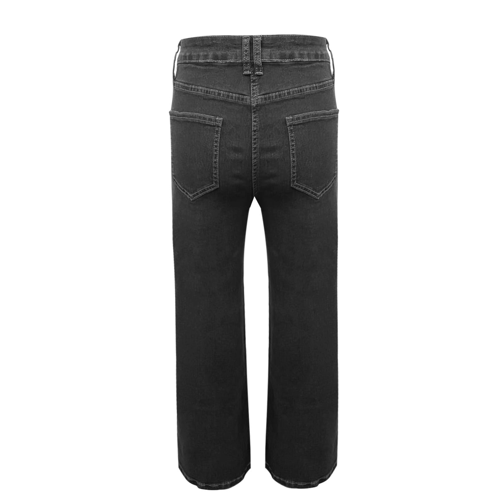 Jeans Baggy Donna Jeans Vita Alta Larghi Curvy Pantaloni Elasticizzati Leggeri Gamba Larga Taglie Forti Pantaloni Denim Baggy Casual Palazzo Wide Leg Pantalone Tempo Libero Y2k Vintage