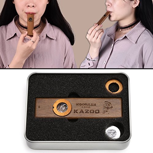 BENGKUI Kazoo, Instrument de Musique Harmonica Kazoo en Bois avec boîte rembourrée en métal Cadeau de fête pour Enfants… - Les Beatles, Paul McCartney, John Lennon, RIngo Starr, George Harrison BENGKUI Kazoo, Instrument de Musique Harmonica Kazoo en Bois avec boîte rembourrée en métal Cadeau de fête pour Enfants… – Image 5