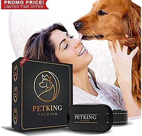 Anti Bark Collar for Small Large Dogs No Shock Bark Collars Dog Anti Barking Device Training Dog Barking Collar Stop Barking Deterrent Device No Bark Collar Auto Remote Sound Vibration Barking Collars