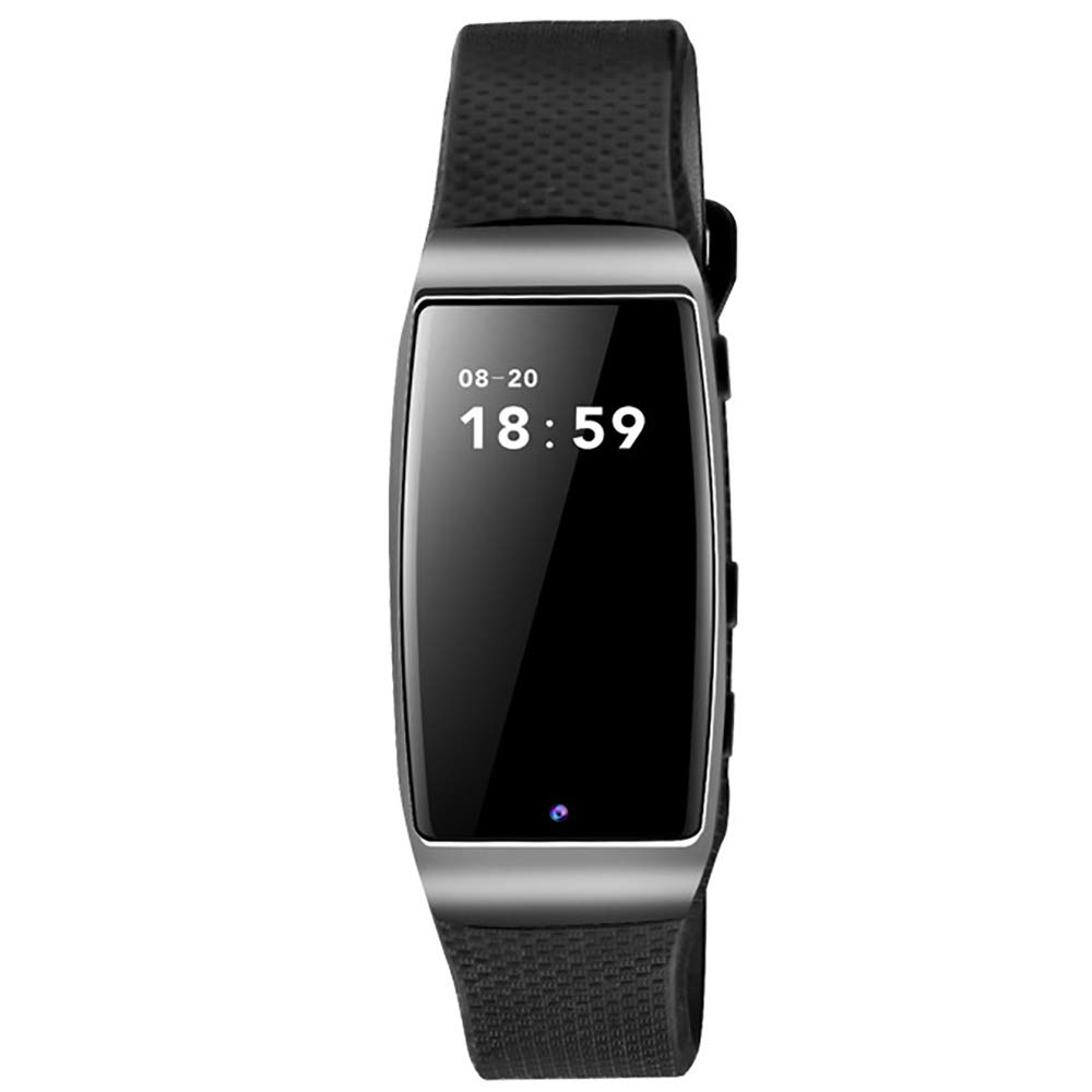 TBY Recording Hand Ring Smart Watch Stealth Camera HD 1080P Video Recording Pen Pedometer Webcam Bluetooth Transmission,64GB