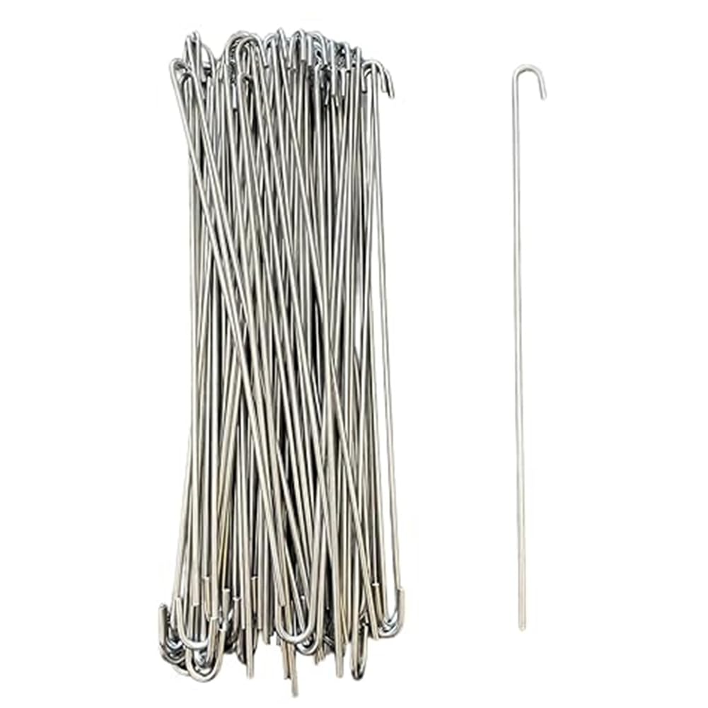 UDSKNV[KSL 100pcs Chain Link Fence Ties Fence Tie Wires 10 Inch Dog Fence Slats for Chain Link Fence