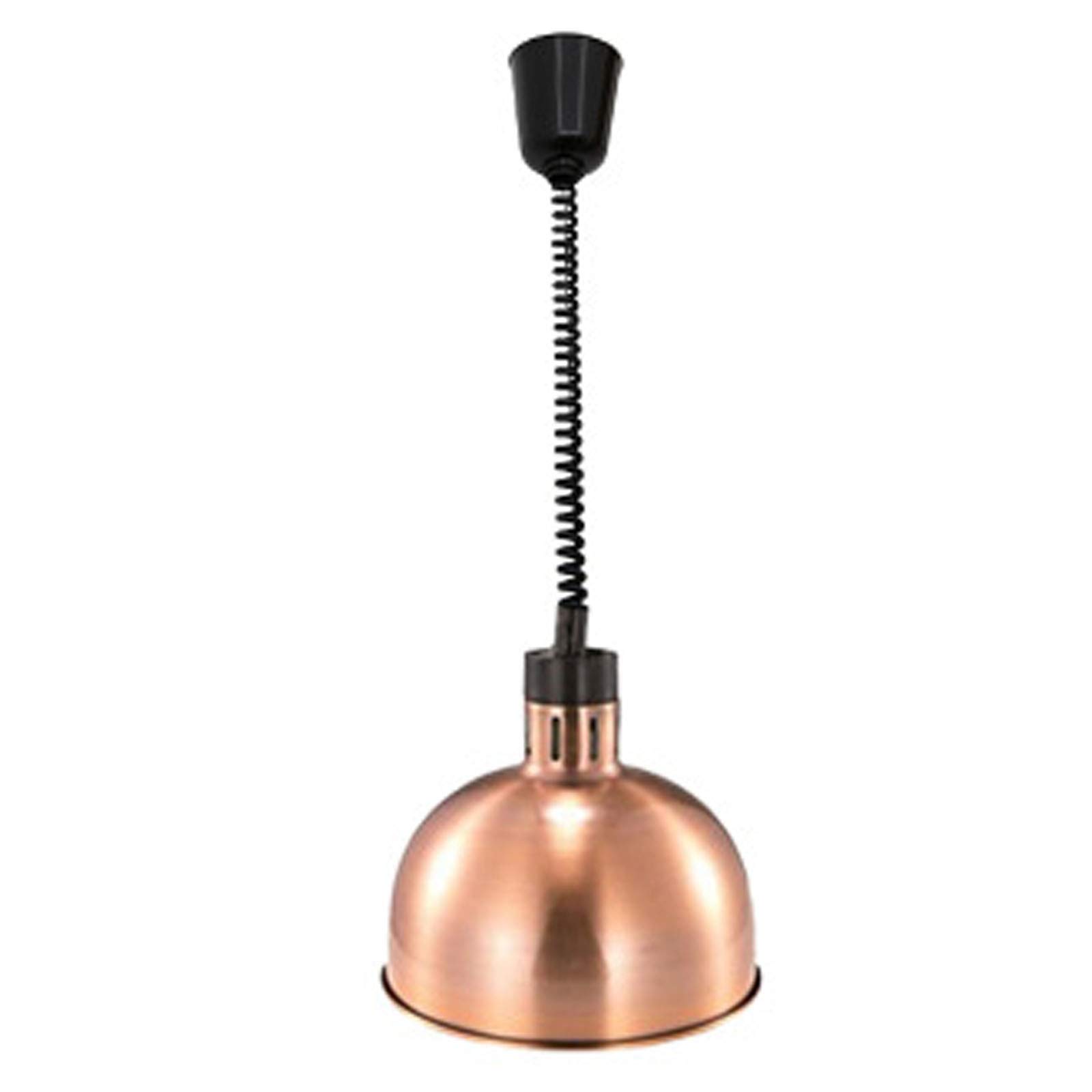 Lampa grzewcza do żywności Lampa grzewcza do żywności, wisząca teleskopowa lampa wisząca, bufet, restauracja zachodnia Lampa grzewcza do żywności Lampa grzewcza z żarówką grzewczą, 250 W, mo