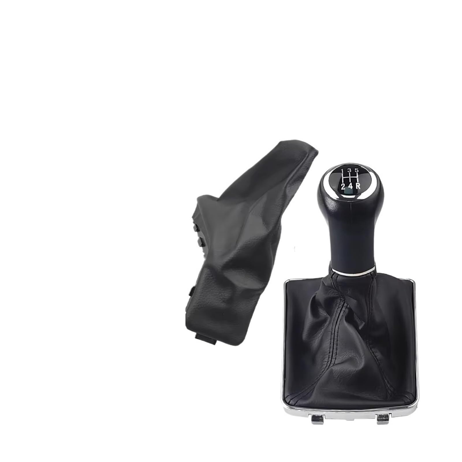 Qwqaab 5R Knob And Cover Manual Gear Knob For Opel For Astra Iii H 1.6 For Vauxhall 2004-2010 5/6 Speed Gearbox Handle Manual Gear Shift Knob(5R Knob And Cover)