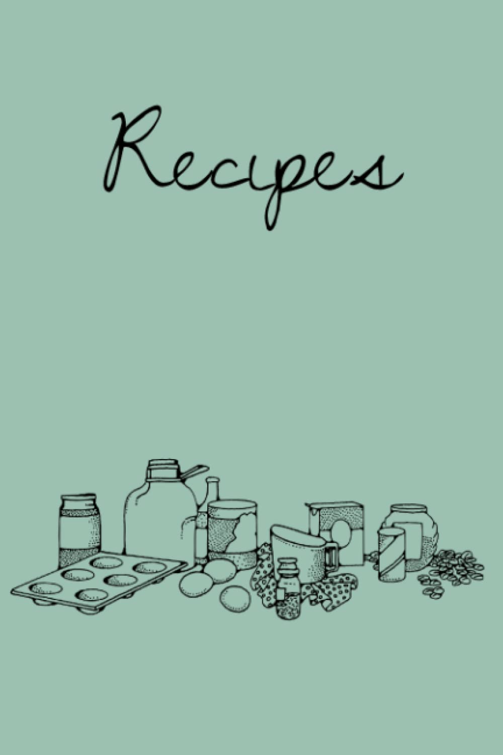 Aesthetic Recipe Book: A Blank Cookbook To write Your Own Recipes In