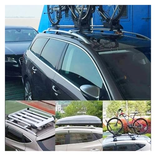 Barras transversales de techo para Ford Ranger 2023-2025 portaequipajes negro con cerradura 2