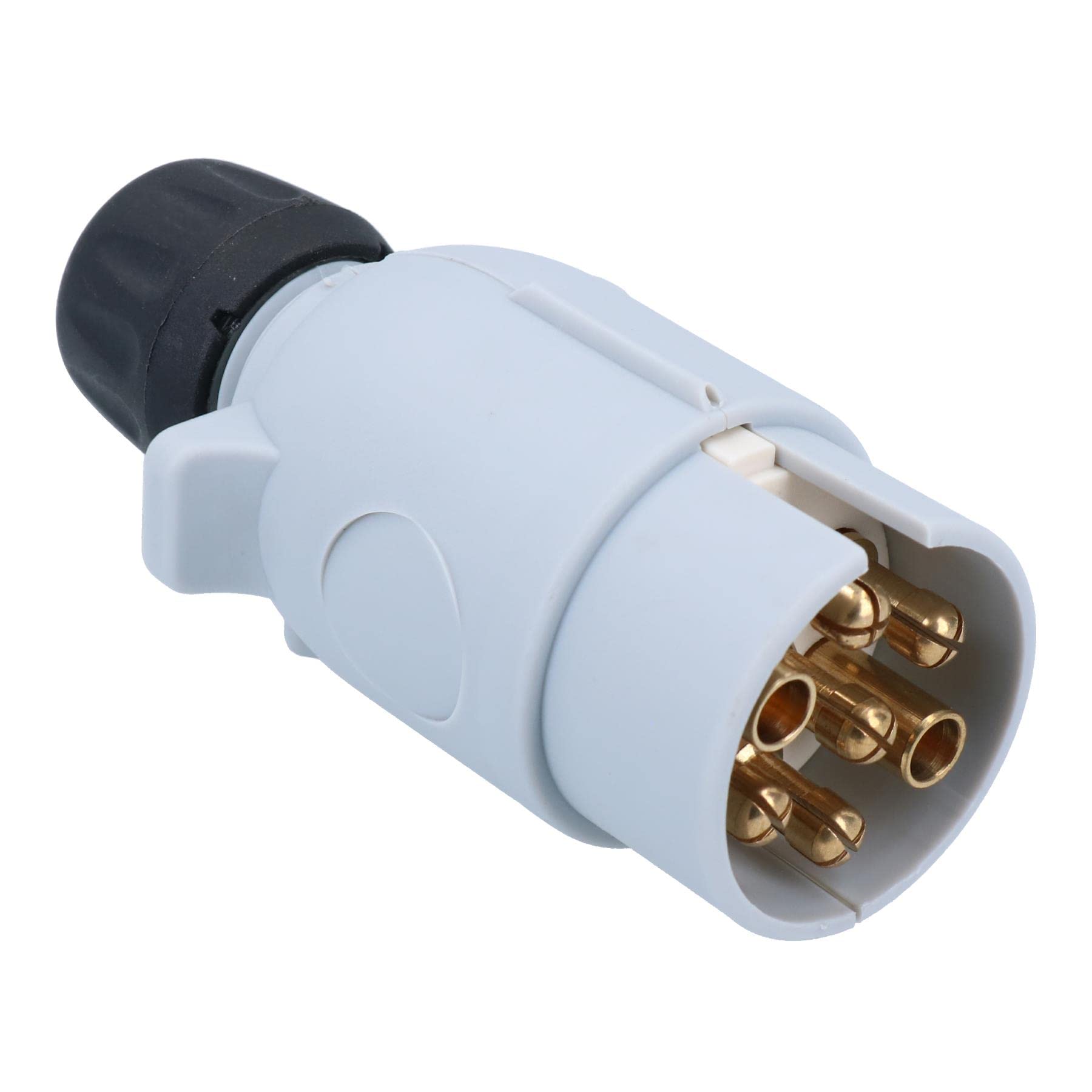 AB Tools Caravan Tow Bar Electrics Plug 7 pin S Type Plug TR045