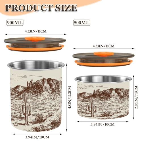Bote de café hermético acero inoxidable 30oz ATTX miniatura 2