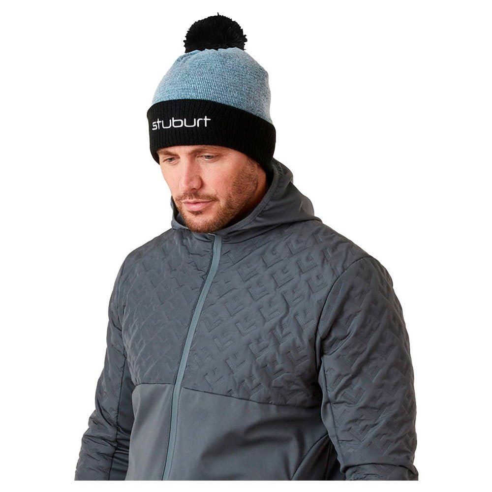 Stuburt Men's Haze Thermal Warm Beanie Hat, Chamray Marl, One Size UK