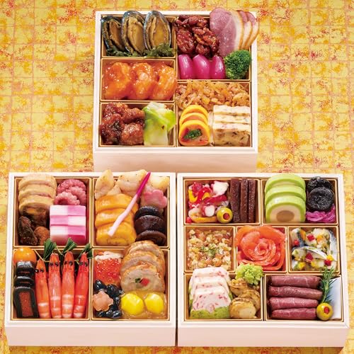 ホテル ハイアット リージェンシー 東京 監修 おせち料理 2026 香寿 三段重 全41品 盛り付け済み 冷凍おせち 3人前～4人前 お届け日：12月30日 美食サークルのサムネイル