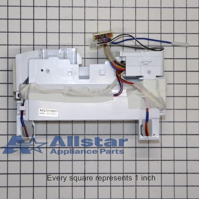 Ensamblaje de máquina de hielo para refrigerador AEQ73110217 miniatura 3