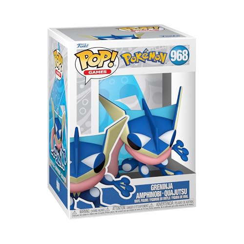 Funko Pop! Games: Pokemon - Greninja - Figura de Vinilo Coleccionable - Idea de Regalo- Mercancia Oficial - Juguetes para...