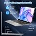 Auusda Business-Laptop für die Arbeit, Notebook-PC für Studenten, 15,6-Zoll-FHD-Display, 4-Kern-Prozessor, hintergrundbeleuchtete Tastatur, Fingerabdrucksensor, 16 GB DDR4-RAM 512GB NVMe SSD