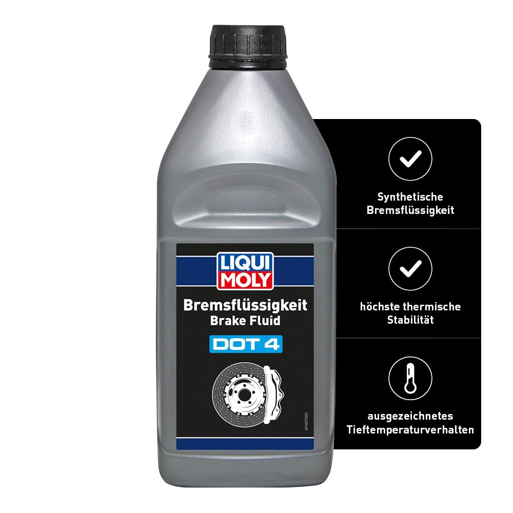 LIQUI MOLY Bremsflüssigkeit DOT 4 | 1 L | Bremsflüssigkeit | Art.-Nr.: 21157, Altro.