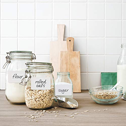 Avery White Print Or Write Name Badge Labels, 2-11/32" X 3-3/8", 100 Labels Per Pack, Case Pack Of 18 (5147) #TOP5