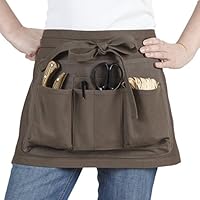 La cordeline CJN45FC Gärtnerschürze Baumwolle Schokobraun 25,0 x 3,0 x 37,0 cm