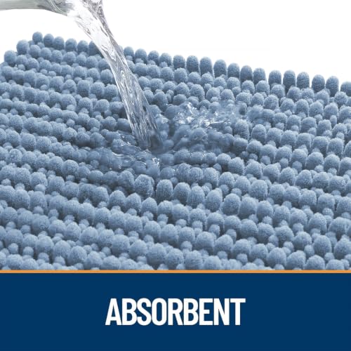 Image of OLANLY Dog Door Mat for Muddy Paws 24x16, Ultra-Absorbent Chenille Mud Mat