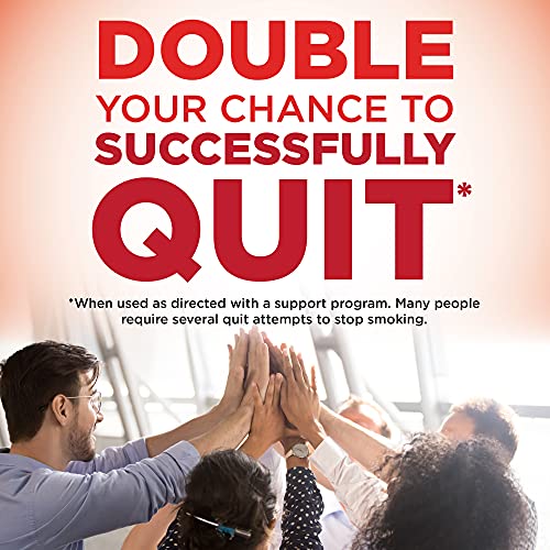 Image of Amazon Basic Care Mini Nicotine Polacrilex Lozenge, 4 mg, Cherry Ice Flavor, Stop Smoking Aid, Reduces Withdrawal Symptoms, Reduces Cravings, 135 Count