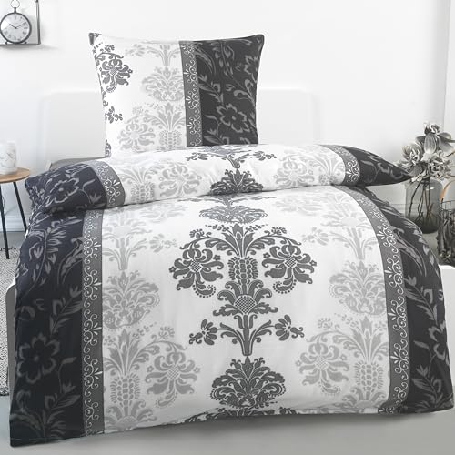 BaSaTex Flausch Fleece Winter Bettwäsche Set 2 teilig | 100% Mikrofaser...