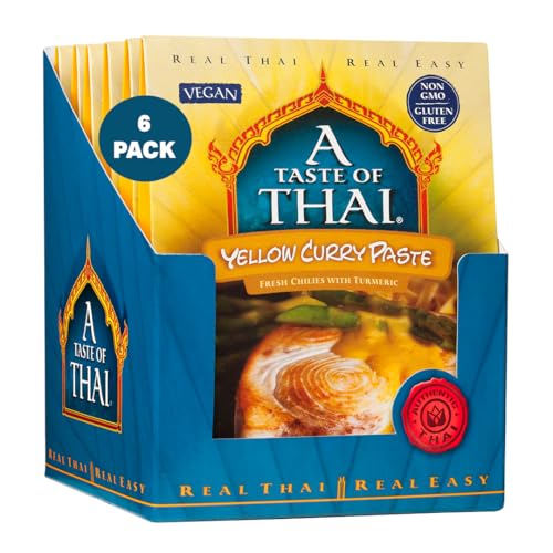 A Taste of Thai Yellow Curry Paste – Authentic &