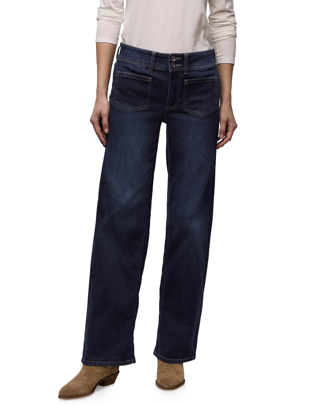 Street One Damen Wide Leg Jeans 3817738