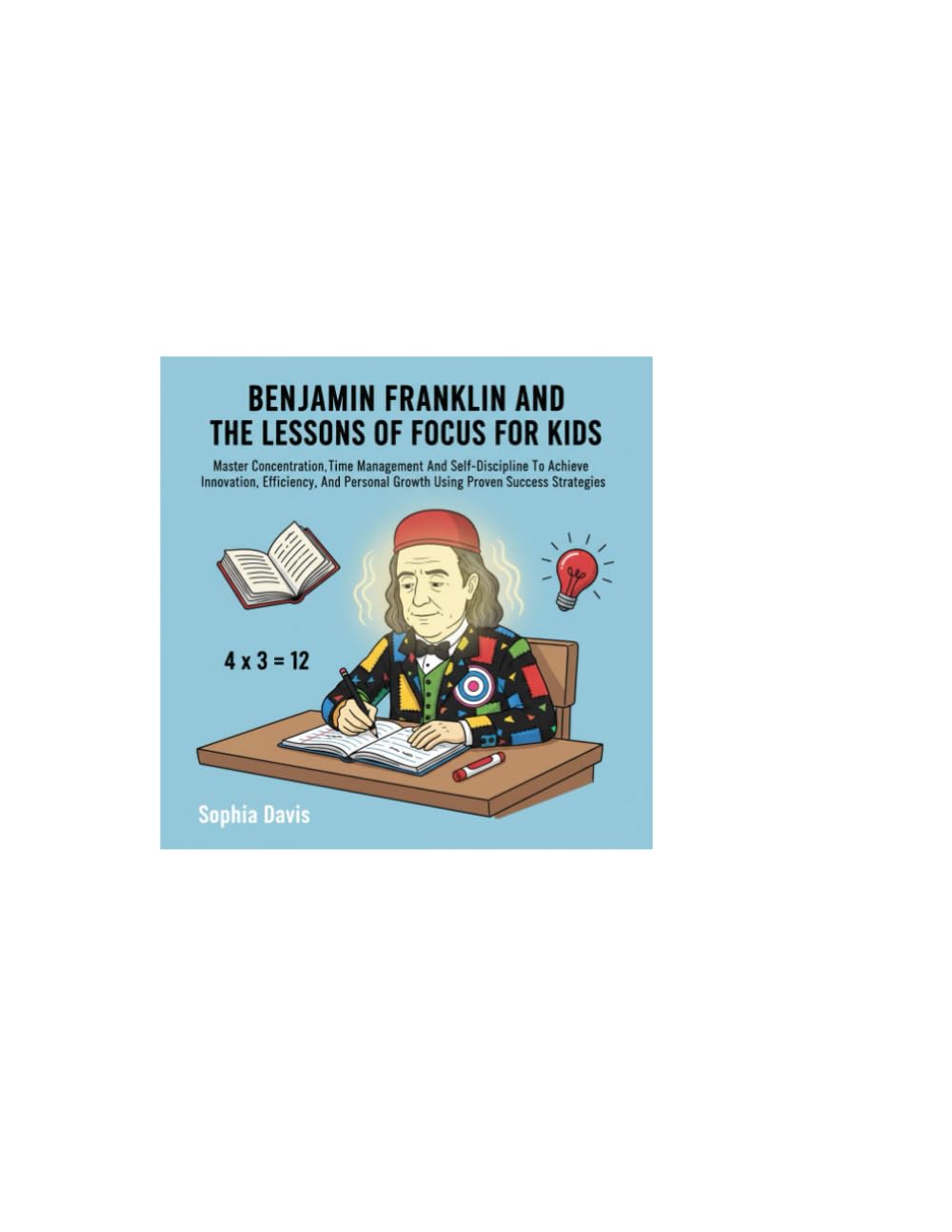 Benjamin Franklin And The Lessons of Focus For Kids: Master Concentration, Time Management, And Self-Discipline To Achieve Innovation, Efficiency, And Personal Growth Using Proven Success Strategies