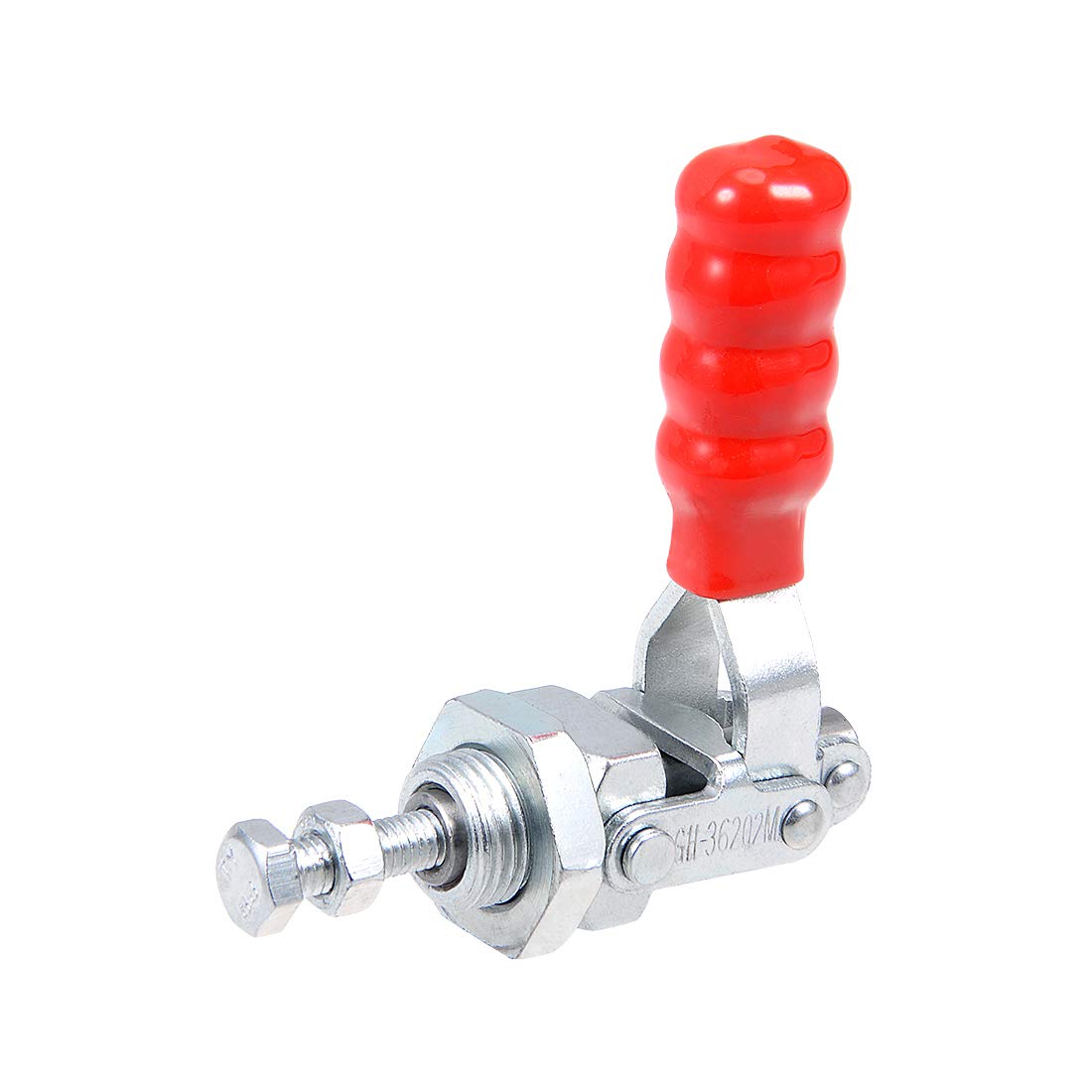 uxcell Toggle Clamp 100kg 220lbs Holding Capacity 20mm Stroke Push Pull Action Hand Tool GH-36202M