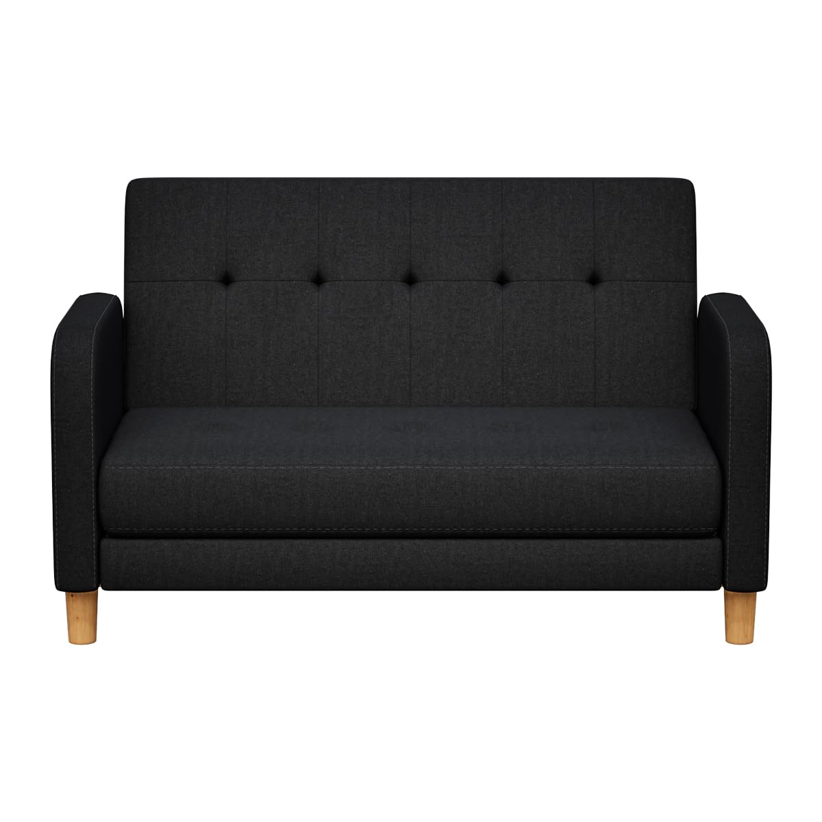 Amazon｜ソファー 2人掛け 肘付き 二人がけソファー 幅約105cmロー