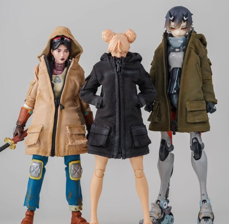 Amazon | 魔頑 蝸之殻 romankey 1/12 女性 可動 フィギュア用 服