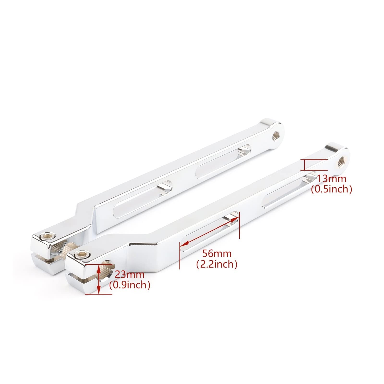 Moto Levier Changement Levier Changement Vitesse Levier Vitesse Moto 8.5 "levier Changement Vitesse Étendu Pour Touring Road Electra Standard Pour FLHT Classic FLHTC Levier Vitesses Shifter Pédale(Zwa
