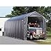 ShelterLogic 14x20x12 Peak Style Shelter, Grey Cover