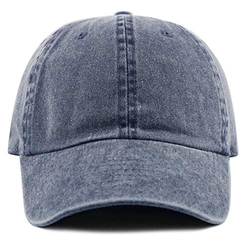 Image of The Hat Depot 100% Cotton Pigment Dyed Low Profile Six Panel Cap Hat