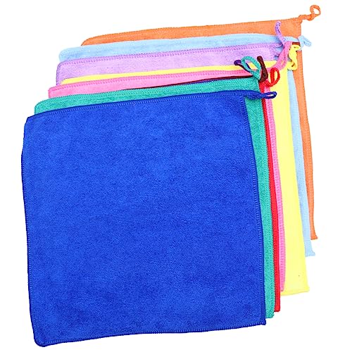 HAMPPLIES 10 Piezas Paños De Cocina Paño De Cocina Suave Toallas Limpiador Plato Micro Paño De Limpieza De Cocina
