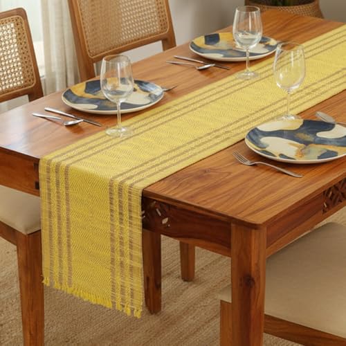 Peepul Tree Handmade Table Runner for 4 Seater - 12" x 60"Inch | ...
