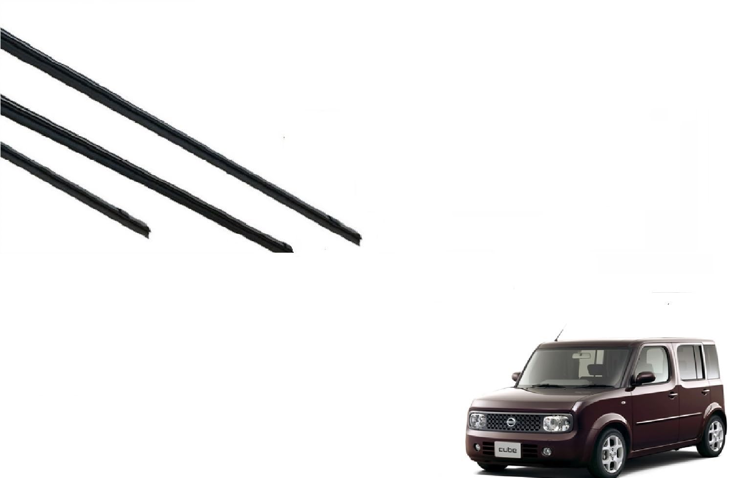 Amazon.co.jp: キューブ キューブキュービック Z11系 ワイパー 替え