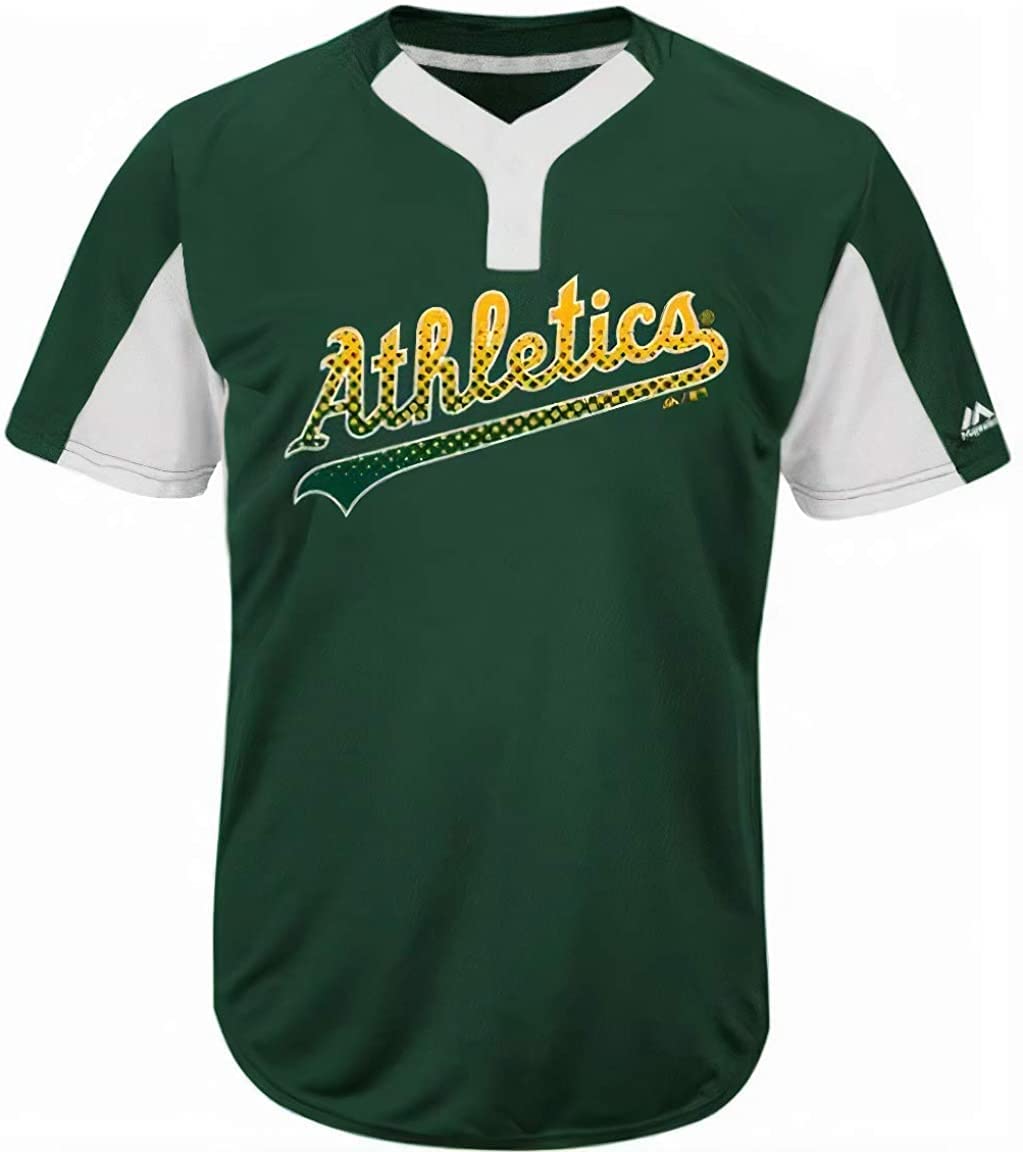 MajesticOakland Athletics Premier Eagle Cool Base Men's 2-Button Jersey