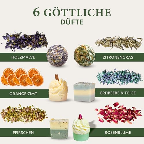 Badebomben von SatinNaturel für Frauen als Geschenk zum Valentinstag