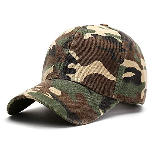 BDDLMM nuevo Army Camo Cap Béisbol Casquette Sombreros de camuflaje para hombre Camuflaje Gorras Mujeres en blanco Sombrero del desierto