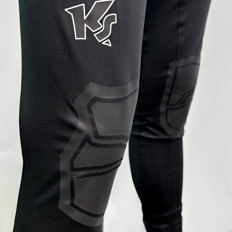 KEEPERsport - Torwart Profi Unterziehhose ohne Polsterung - Lange Protektionshose für Torhüter Underwear - Größe: S - XXL