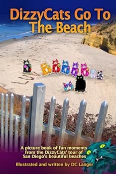 Paperback DizzyCats Go To The Beach Book